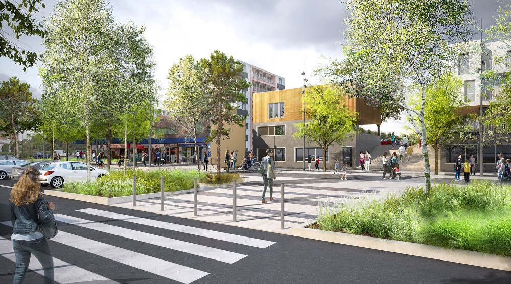 Ecocœur de ville de NotreDamedeGravenchon La Compagnie du Paysage Ecocœur de ville de NotreDamedeGravenchon La Compagnie du Paysage