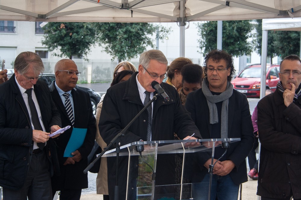 Discours inaugural de l'allée Aimé Césaire à Epinay-sur-Seine