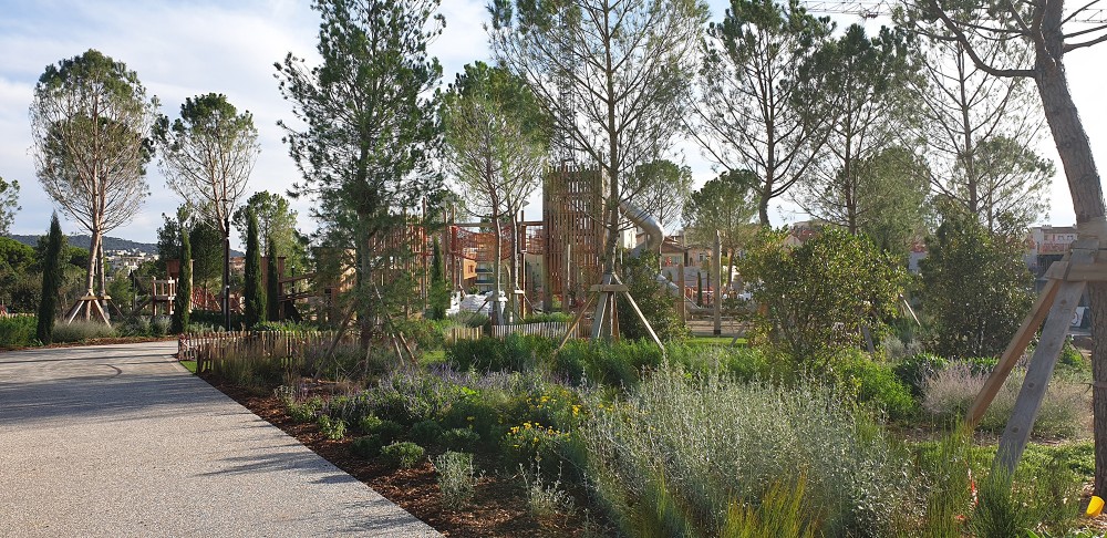 Le parc du Ray à Nice