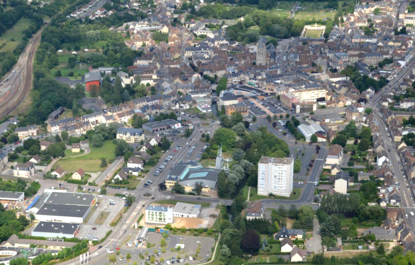 Centre ville de l'Aigle