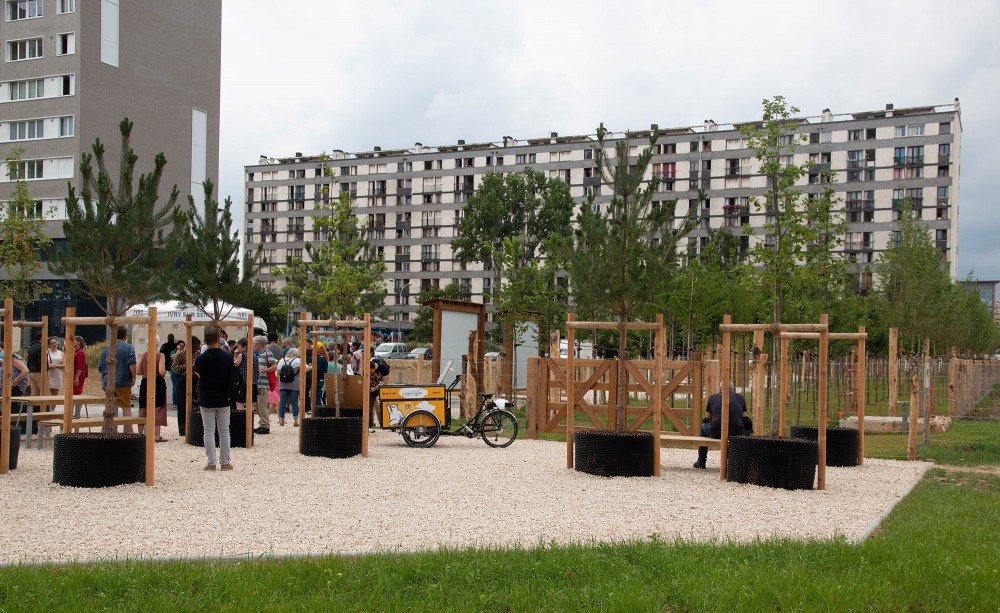 Inauguration pépinière temporaire Agrocité